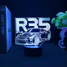 motolumen™ — Sportowy Sen w 3D: Lampa, która Zamienia Pokój w Tor Wyobraźni