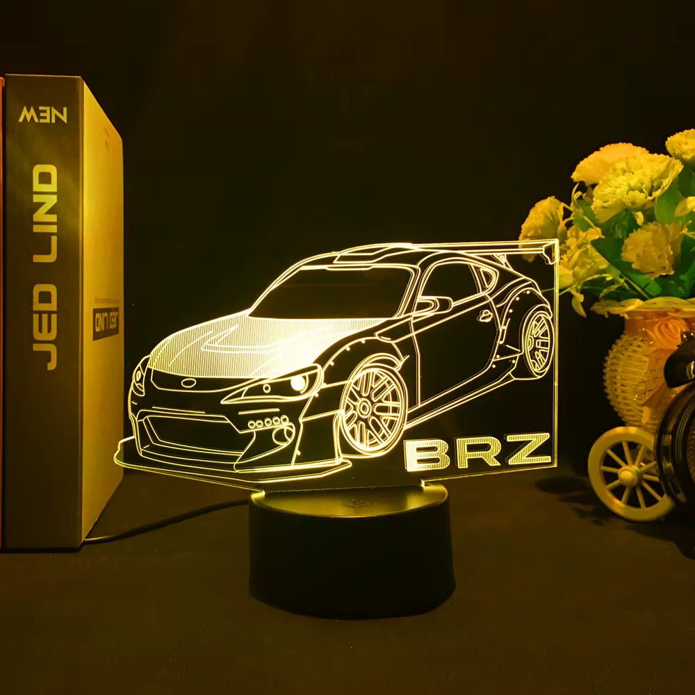 motolumen™ — Sportowy Sen w 3D: Lampa, która Zamienia Pokój w Tor Wyobraźni