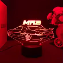 motolumen™ — Sportowy Sen w 3D: Lampa, która Zamienia Pokój w Tor Wyobraźni